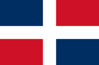 Bandera Dominican Republic